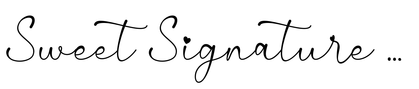 Sweet Signature Regular